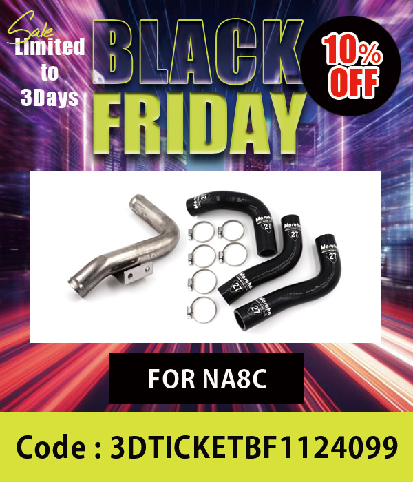 Maruha Silicone Radiator Hose & Stainless Steel Pipe Set For NA6CE 10%OFF