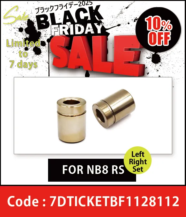 Calipersupprt Rear Left/Right Set For NA/NB