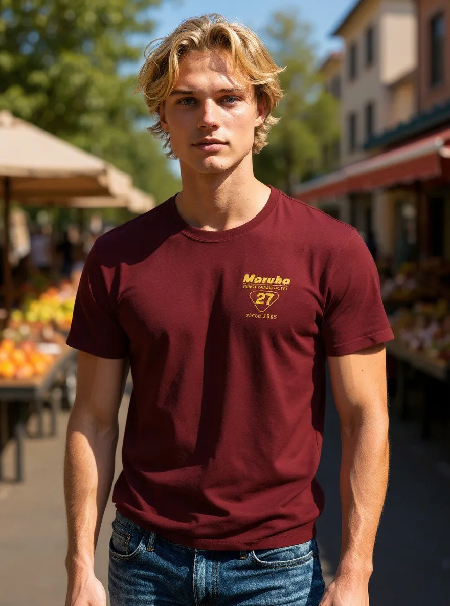 ユニフォーム風マルハオリジナルTシャツ Maruha27 Mサイズ 10%OFF