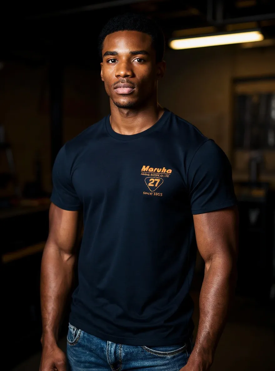 ユニフォーム風マルハオリジナルTシャツ Maruha27 Mサイズ 10%OFF