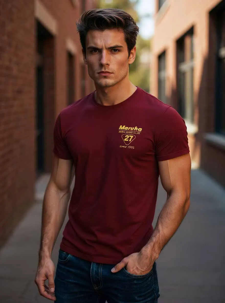 ユニフォーム風マルハオリジナルTシャツ Maruha27 Mサイズ 10%OFF