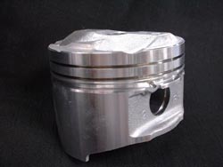 Piston surface treatmentMahle piston