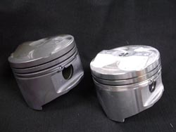 Piston surface treatmentMahle piston