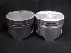 Piston surface treatmentMahle piston