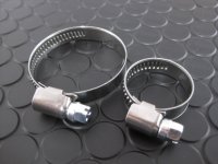 ステンレス製のホースバンド