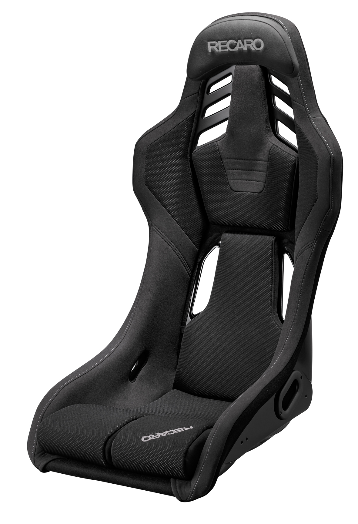 レカロ RSS-BK　Black/Black(Silver) カムイ×プリリアントメッシュ 単品（保安基準適合）