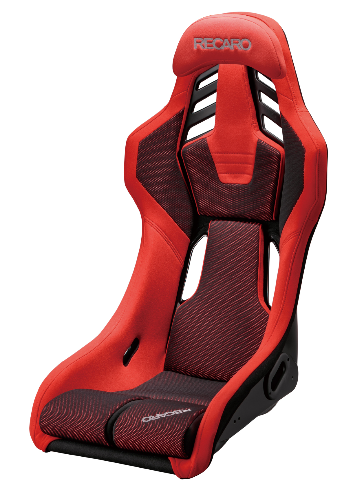 レカロ RSS-BK　Red/Red(Red) カムイ×プリリアントメッシュ 単品（保安基準適合）