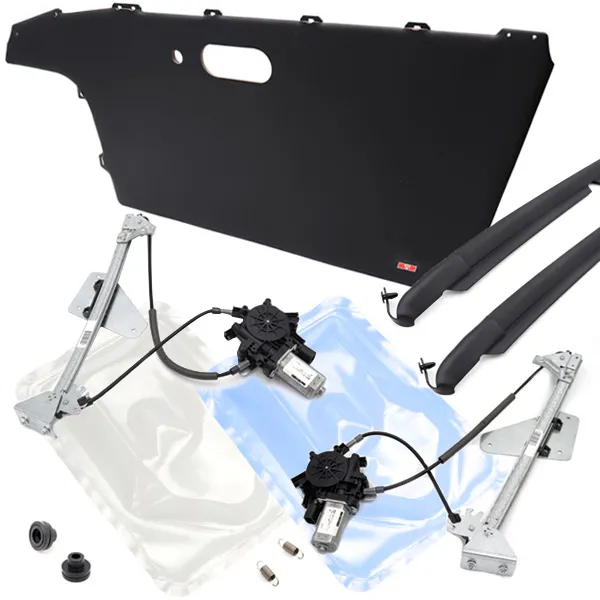 MARUHAドアトリムカバー（内張り）左右（スピーカーグリル無し）ブラック NA6/NA8用