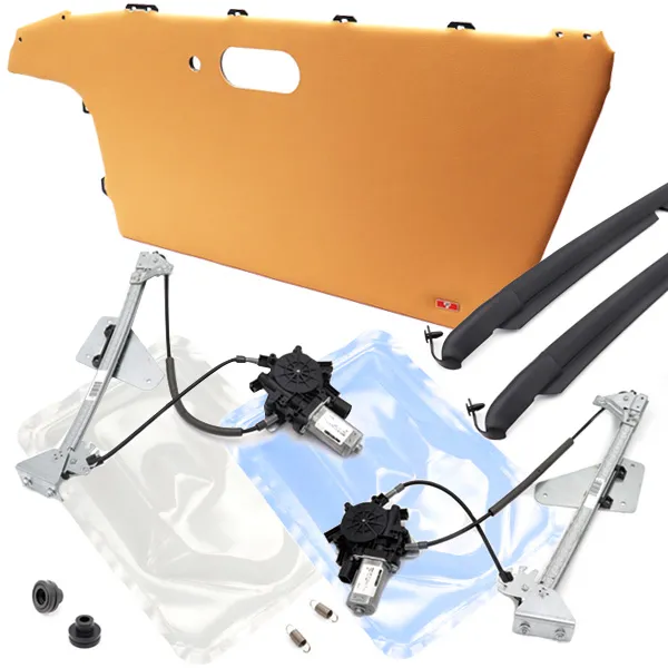 MARUHAドアトリムカバー（内張り）左右（スピーカーグリル無し）タン NA6/NA8用