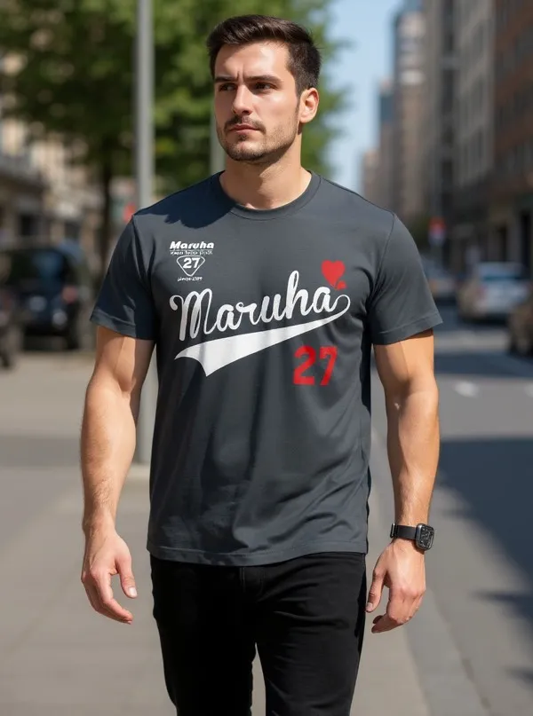 ユニフォーム風マルハオリジナルTシャツ Maruha27 Mサイズ 10%OFF