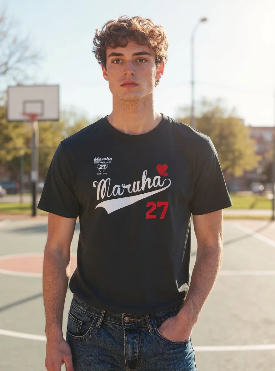 ユニフォーム風マルハオリジナルTシャツ Maruha27 Mサイズ 10%OFF