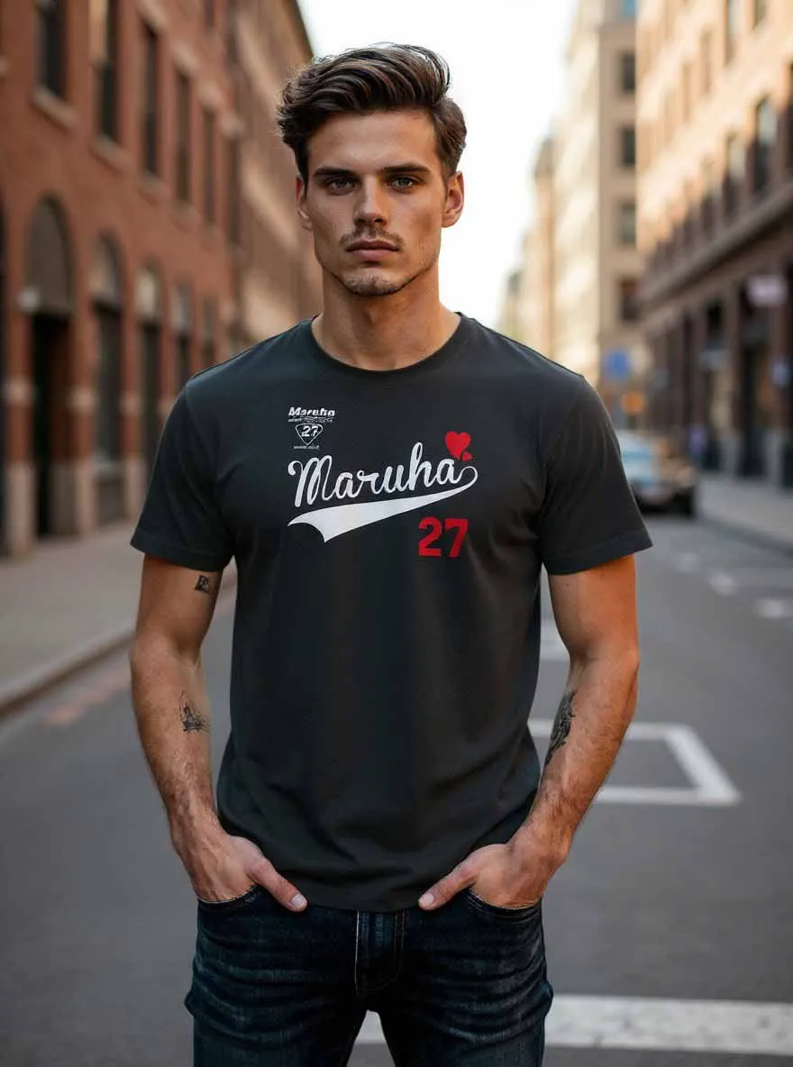 ユニフォーム風マルハオリジナルTシャツ Maruha27 Mサイズ 10%OFF